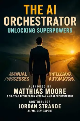 The AI Orchestrator book cover by Matthias Moore